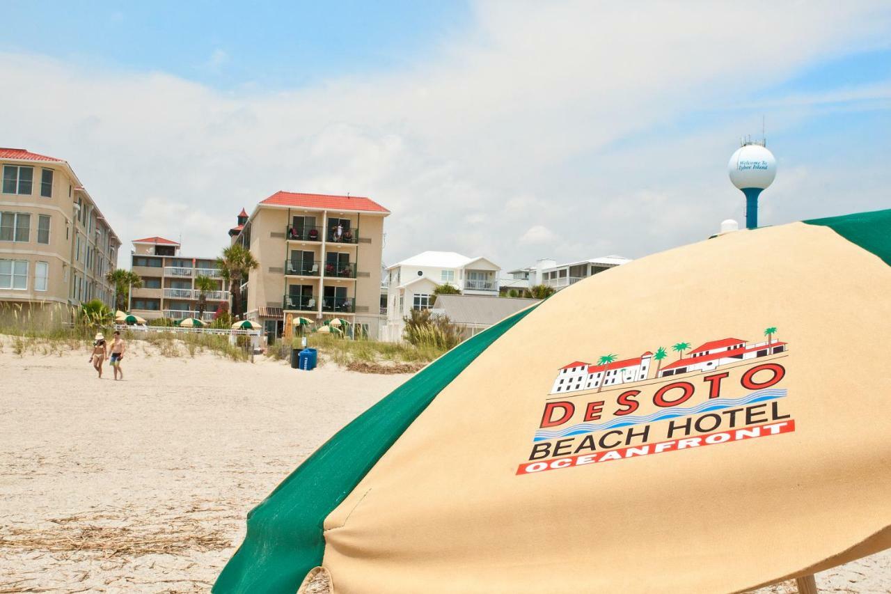 Desoto Beach Hotel Tybee Island Bagian luar foto